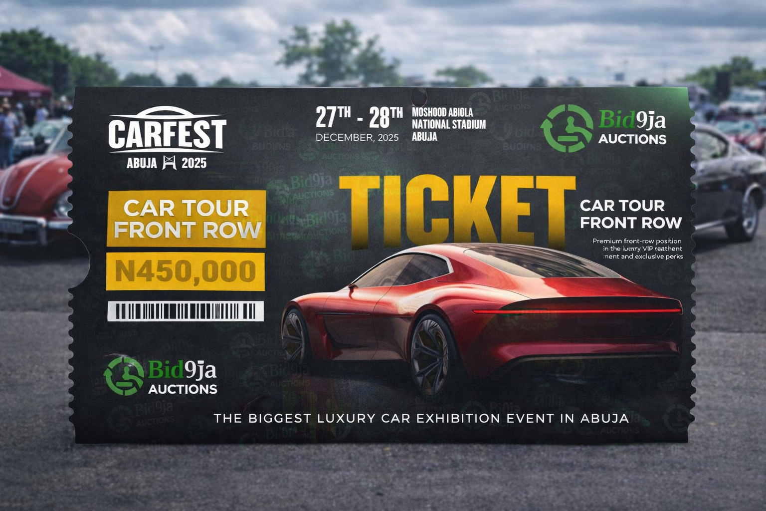 BidBuy Abuja Carfest - VIP Tickets